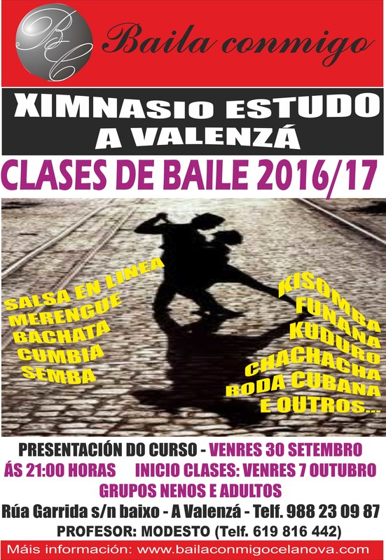 CLASES DE BAILE EN A VALENZA